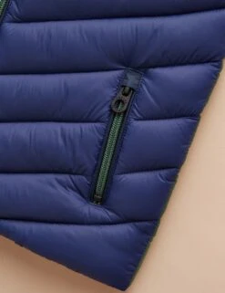 Joules Colour Block Padded Gilet (2-11 Yrs) -School Uniform Store colour block padded gilet 2 11 yrs 1 6