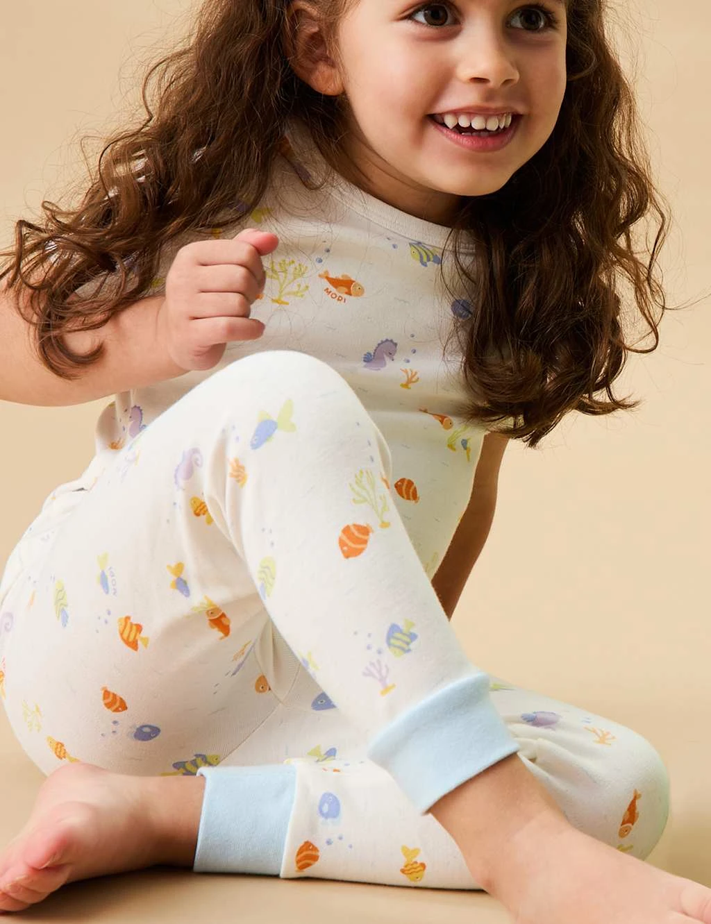 Cotton Blend Fish Pyjamas (1-6 Yrs) 7 Cotton Blend Fish Pyjamas (1-6 Yrs) - Image 5