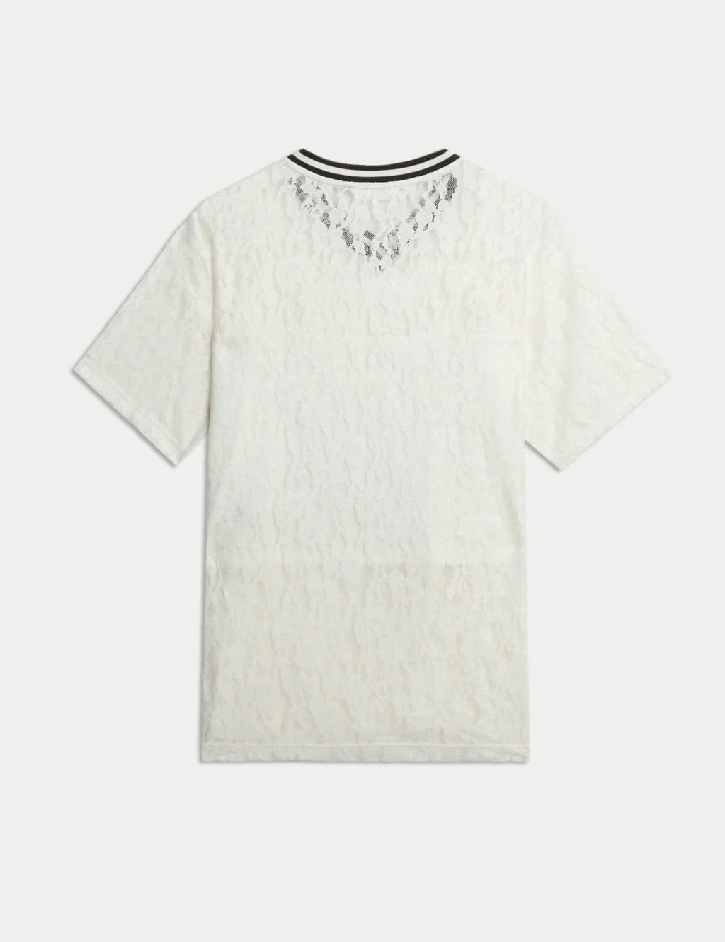 Cotton Blend Lace Print Top (6-16 Yrs) 9 Cotton Blend Lace Print Top (6-16 Yrs) - Image 7