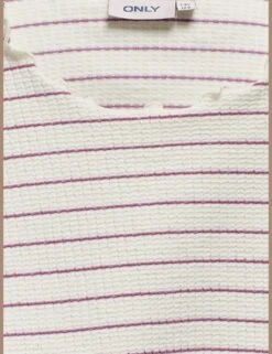 Cotton Blend Striped Cropped T-Shirt (7-14 Yrs) 21 Cotton Blend Striped Cropped T-Shirt (7-14 Yrs) -School Uniform Store cotton blend striped cropped t shirt 7 14 yrs 1 9