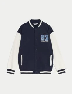 Cotton Rich '83 Los Angeles Athl' Bomber (6-16 Yrs) -School Uniform Store cotton rich 83 los angeles athl bomber 6 16 yrs 1 6