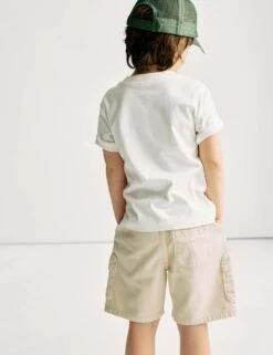 Cotton Rich Cargo Shorts (2-8 Yrs) 40 Cotton Rich Cargo Shorts (2-8 Yrs) -School Uniform Store cotton rich cargo shorts 2 8 yrs 1 16