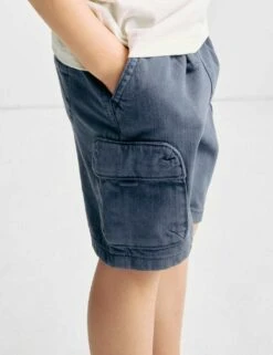 Cotton Rich Cargo Shorts (2-8 Yrs) 31 Cotton Rich Cargo Shorts (2-8 Yrs) -School Uniform Store cotton rich cargo shorts 2 8 yrs 1 8