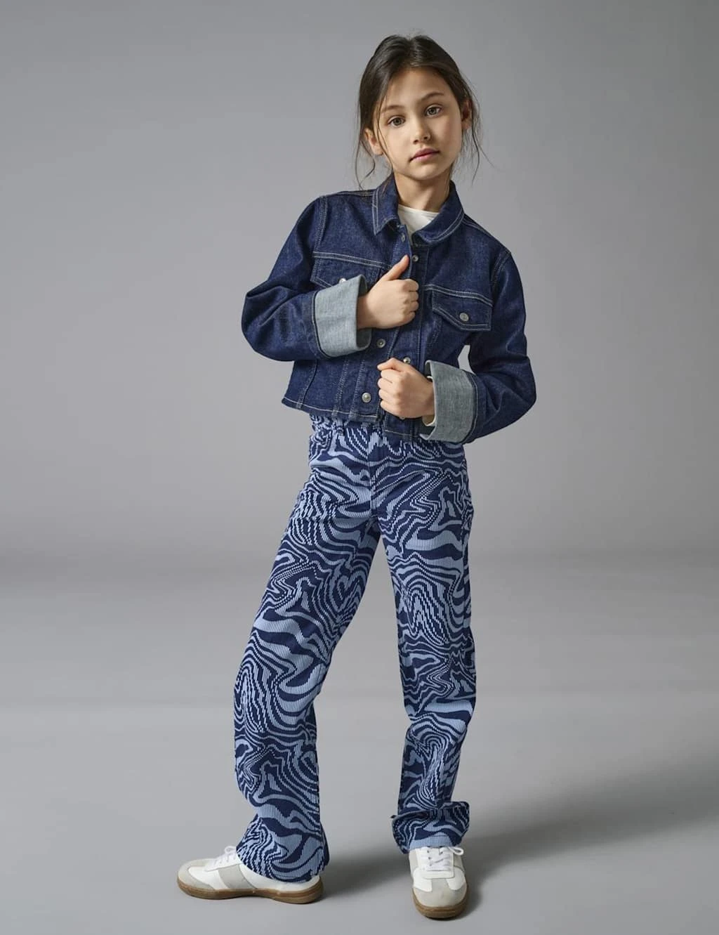 Cotton Rich Denim Jacket (8-14 Yrs) 10 Cotton Rich Denim Jacket (8-14 Yrs) - Image 8