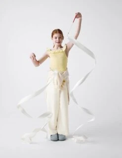 Cotton Rich Frill Bardot Top (6-16 Yrs) -School Uniform Store cotton rich frill bardot top 6 16 yrs 1 12