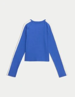 Cotton Rich Graphic Ribbed Top (6-16 Yrs) 36 Cotton Rich Graphic Ribbed Top (6-16 Yrs) -School Uniform Store cotton rich graphic ribbed top 6 16 yrs 1 12