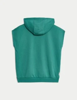 Cotton Rich Graphic Sleeveless Sweatshirt (6-16 Yrs) -School Uniform Store cotton rich graphic sleeveless sweatshirt 6 16 yrs 1 5