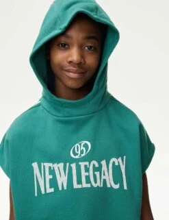 Cotton Rich Graphic Sleeveless Sweatshirt (6-16 Yrs) -School Uniform Store cotton rich graphic sleeveless sweatshirt 6 16 yrs 1 7