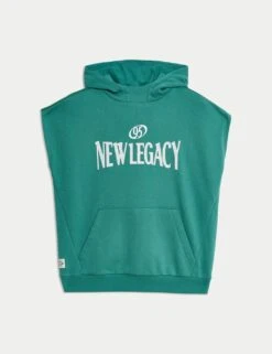 Cotton Rich Graphic Sleeveless Sweatshirt (6-16 Yrs) -School Uniform Store cotton rich graphic sleeveless sweatshirt 6 16 yrs 1 9