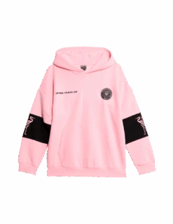 Cotton Rich Inter Miami™ Football Hoodie (6-16 Yrs) -School Uniform Store cotton rich inter miami football hoodie 6 16 yrs