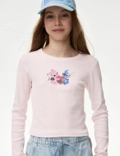 Cotton Rich Lilo & Stitch™ T-shirt (6-16 Yrs) -School Uniform Store cotton rich lilo and stitch t shirt 6 16 yrs 1 4