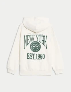 Cotton Rich NFL Jets Hoodie (6-16 Yrs) 22 Cotton Rich NFL Jets Hoodie (6-16 Yrs) -School Uniform Store cotton rich nfl jets hoodie 6 16 yrs 1 6
