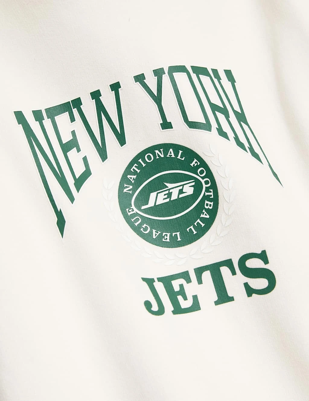Cotton Rich NFL Jets Hoodie (6-16 Yrs) 11 Cotton Rich NFL Jets Hoodie (6-16 Yrs) - Image 9