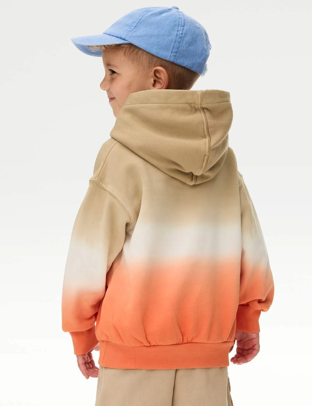 Cotton Rich Ombre Hoodie (2-8 Yrs) 11 Cotton Rich Ombre Hoodie (2-8 Yrs) - Image 9