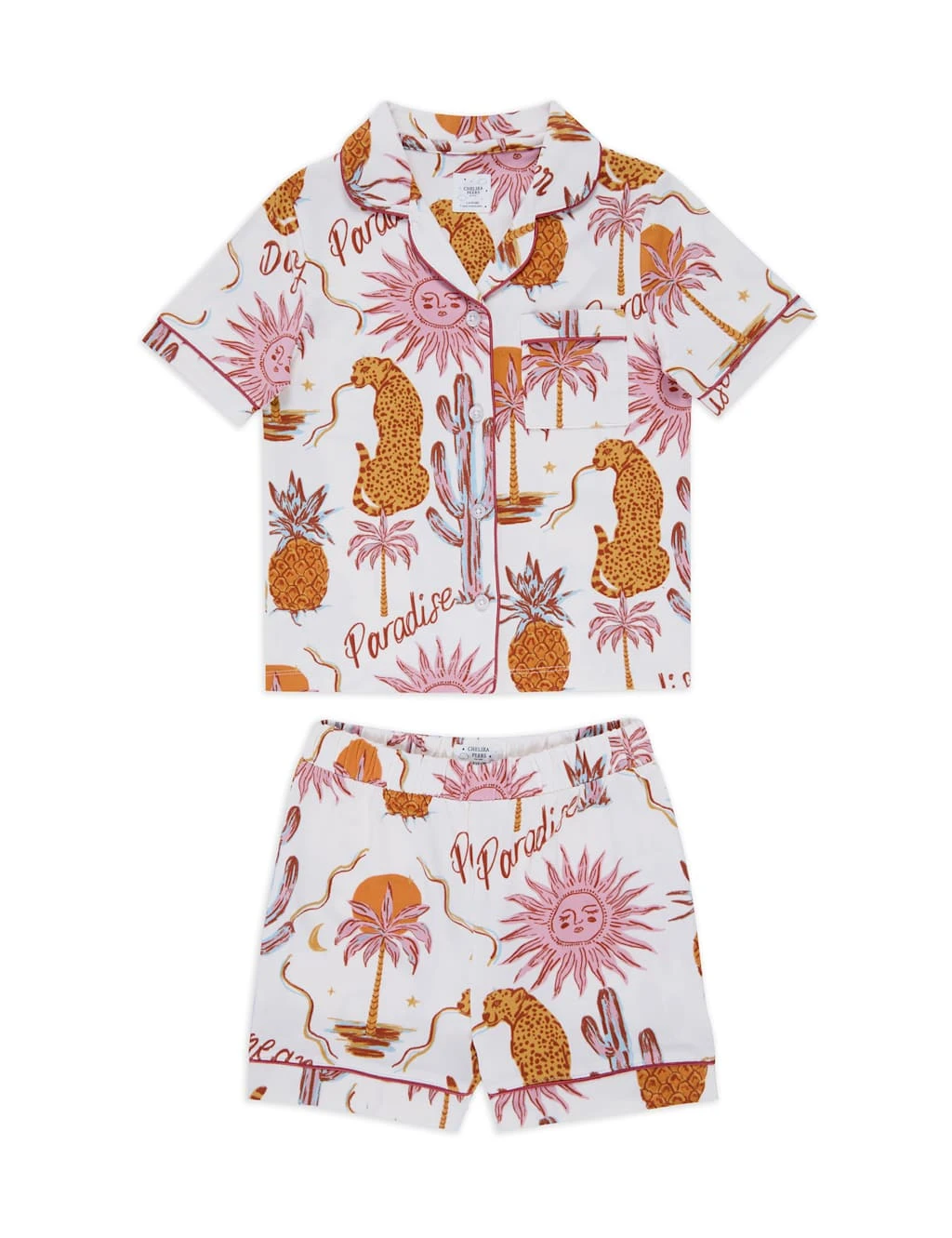 Desert Print Revere Pyjamas (1-12 Yrs) 8 Desert Print Revere Pyjamas (1-12 Yrs) - Image 6