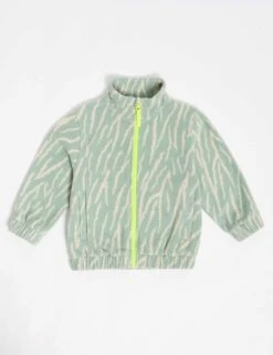 Fleece Tiger Print Hooded Jacket (2-8 Yrs) 14 Fleece Tiger Print Hooded Jacket (2-8 Yrs) -School Uniform Store fleece tiger print hooded jacket 2 8 yrs 1 4