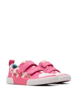 Clarks Floral Riptape Trainers (4 Small - 6 1/2 Small) 29 Clarks Floral Riptape Trainers (4 Small - 6 1/2 Small) -School Uniform Store floral riptape trainers 4 small 6 1 2 small 1 13
