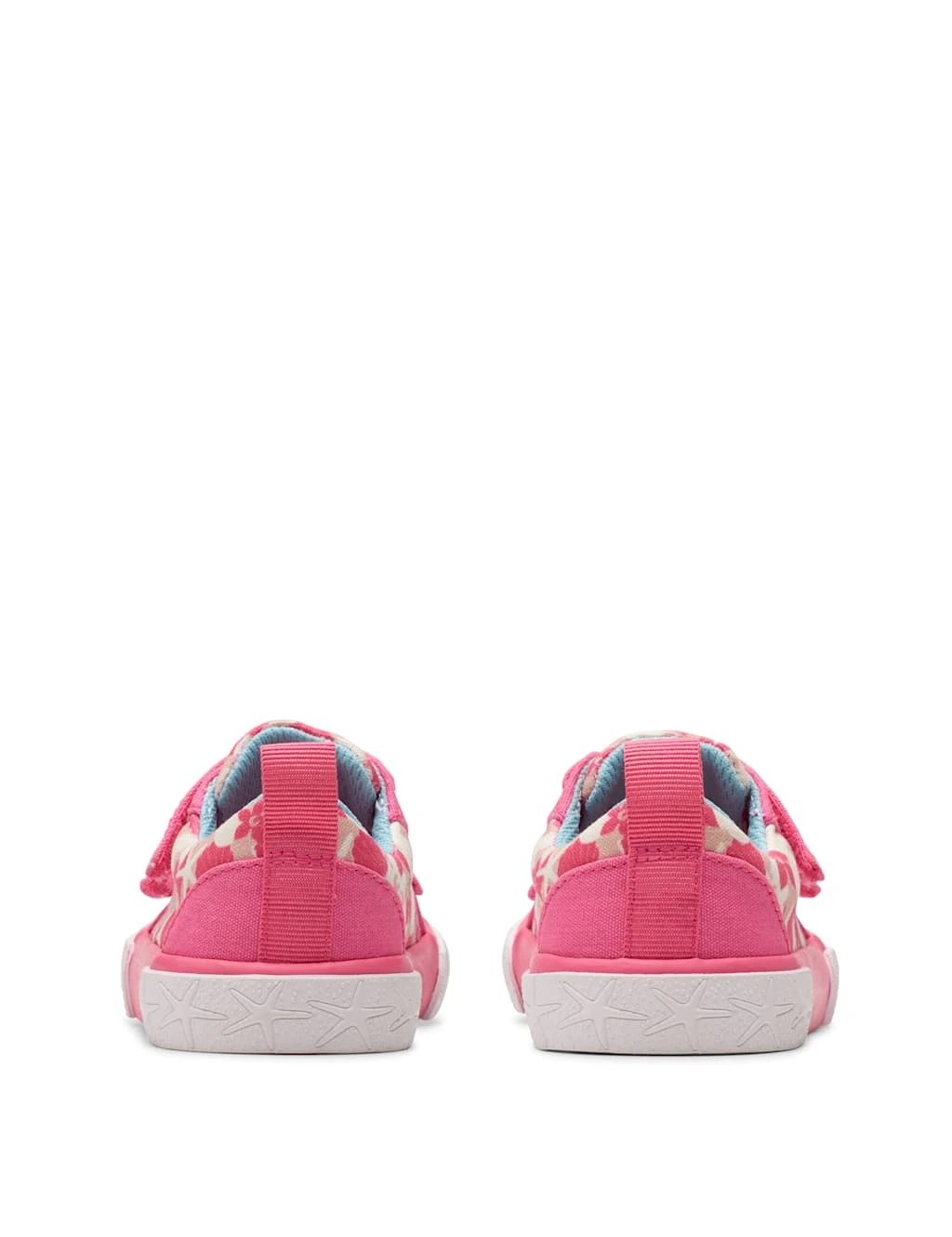 Clarks Floral Riptape Trainers (4 Small - 6 1/2 Small) 11 Clarks Floral Riptape Trainers (4 Small - 6 1/2 Small) - Image 9