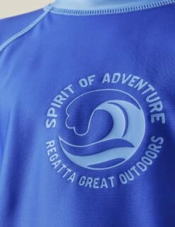 Regatta Hoku II Colourblock Rash Vest (3-14 Yrs) -School Uniform Store hoku ii colourblock rash vest 3 14 yrs 1 13