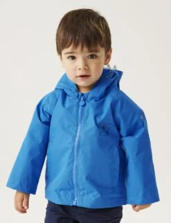 Regatta Hooded Animal Waterproof Jacket (6 Mths-3 Yrs) -School Uniform Store hooded dinosaur jacket 6 36 mths