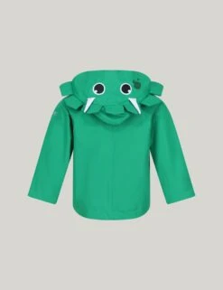 Regatta Hooded Animal Waterproof Jacket (6 Mths-3 Yrs) -School Uniform Store hooded dinosaur jacket 6 36 mths 1 7