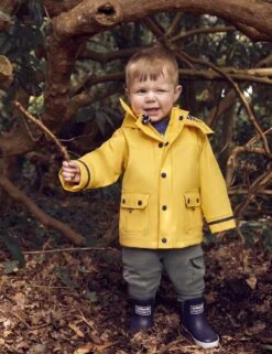 Hooded Fisherman Raincoat (6 Mths-5 Yrs) -School Uniform Store hooded fisherman raincoat 6 mths 6 yrs 1 3