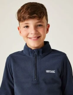 Regatta Hot Shot II Half Zip Fleece (3-13 Yrs) -School Uniform Store hot shot ii half zip fleece 3 13 yrs 1 16