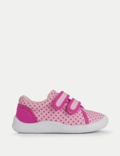 Kids' Canvas Polka Dot Riptape Trainers (3 Small - 7 Small) 26 Kids' Canvas Polka Dot Riptape Trainers (3 Small - 7 Small) -School Uniform Store kids canvas polka dot riptape trainers 3 small 7 small 1 6