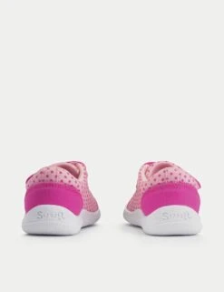 Kids' Canvas Polka Dot Riptape Trainers (3 Small - 7 Small) 27 Kids' Canvas Polka Dot Riptape Trainers (3 Small - 7 Small) -School Uniform Store kids canvas polka dot riptape trainers 3 small 7 small 1 7