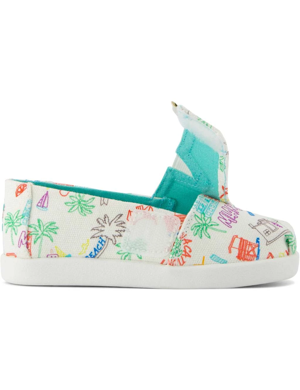 Toms Kids' Doodle Print Riptape Espadrilles (4 Small - 2 Large) 21 Toms Kids' Doodle Print Riptape Espadrilles (4 Small - 2 Large) - Image 19