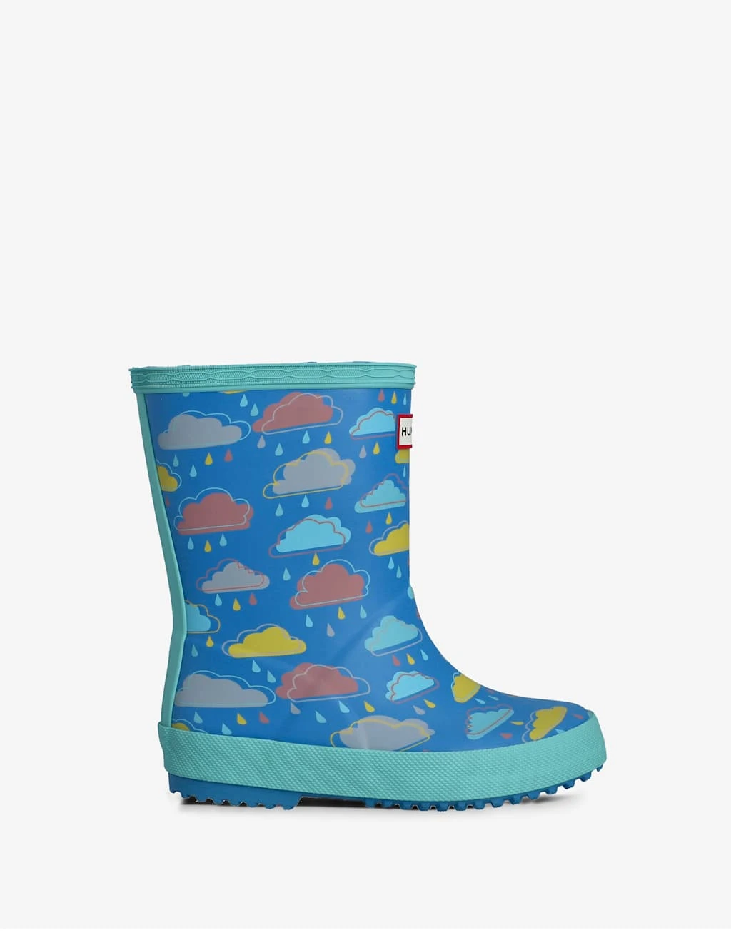 Hunter Kids First Rain Cloud Print Wellies 7 Hunter Kids First Rain Cloud Print Wellies - Image 5