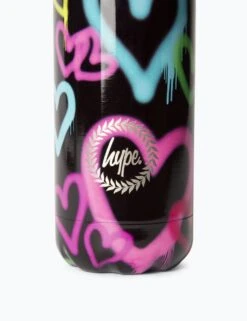 HYPE Kids' Graffiti Heart Print Water Bottle 19 HYPE Kids' Graffiti Heart Print Water Bottle -School Uniform Store kids graffiti heart print water bottle 7