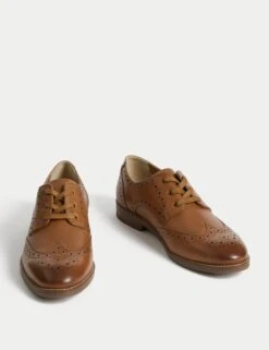 Kids' Leather Brogues (3 Large - 7 Large) 29 Kids' Leather Brogues (3 Large - 7 Large) -School Uniform Store kids leather brogues 3 large 7 large 1 11