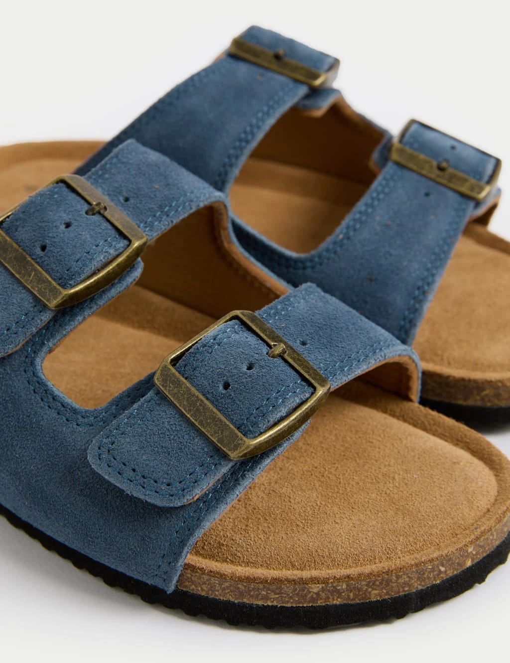 Kids' Leather Footbed Sandals (3 Large - 7 Large) 20 Kids' Leather Footbed Sandals (3 Large - 7 Large) - Image 18