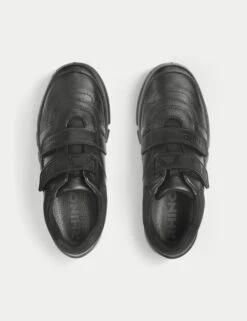 Kids' Leather Riptape Schoolwear Shoes (12 Small - 9 Large) -School Uniform Store kids leather riptape schoolwear shoes 12 small 9 large 1 9