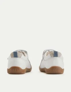 Kids' Leather Riptape Trainers (4 Small - 8 Small) -School Uniform Store kids leather riptape trainers 4 small 8 small 1 8