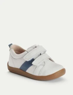 Kids' Leather Riptape Trainers (4 Small - 8 Small) -School Uniform Store kids leather riptape trainers 4 small 8 small 1 9