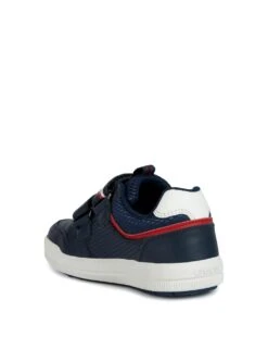 Geox Kids' Leather Riptape Trainers (7 Small - 12.5 Small) -School Uniform Store kids leather riptape trainers 7 small 12 5 small 1 10