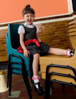 Kickers Kids' Leather School Shoes (12 1/2 Small - 2 1/2 Large) -School Uniform Store kids leather school shoes 12 1 2 small 2 1 2 large 1 13