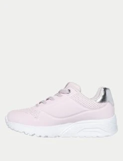 Skechers Kids' Metallic Trainers (9½ Small - 4 Large) -School Uniform Store kids metallic trainers 9 small 4 large 1 8