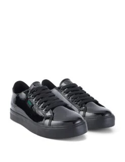 Kickers Kids' Patent Lace School Shoes (12½ Small - 2½ Large) -School Uniform Store kids patent lace school shoes 4