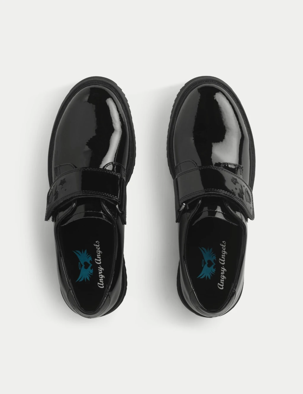 Kids' Patent Leather Riptape Shoes (12.5 Small - 4 Large) 12 Kids' Patent Leather Riptape Shoes (12.5 Small - 4 Large) - Image 10