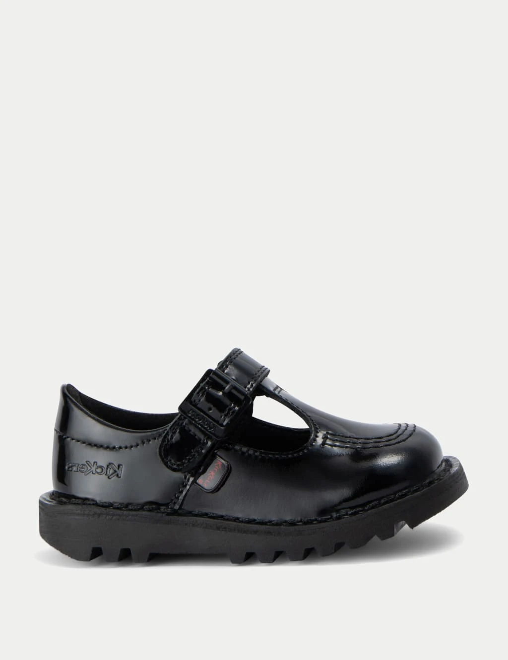 Kickers Kids' Patent Riptape T-Bar School Shoes (7 Small - 12 Small) 14 Kickers Kids' Patent Riptape T-Bar School Shoes (7 Small - 12 Small) - Image 12