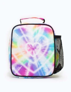 HYPE Kids' Rainbow Heart Tie Dye Lunch Box -School Uniform Store kids rainbow heart tie dye lunch box 11