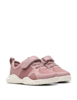 Clarks Kids' Riptape Trainers (4 Small - 6.5 Small) -School Uniform Store kids riptape trainers 4 small 6 5 small 1 13