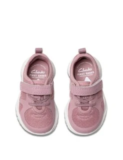 Clarks Kids' Riptape Trainers (4 Small - 6.5 Small) -School Uniform Store kids riptape trainers 4 small 6 5 small 1 9