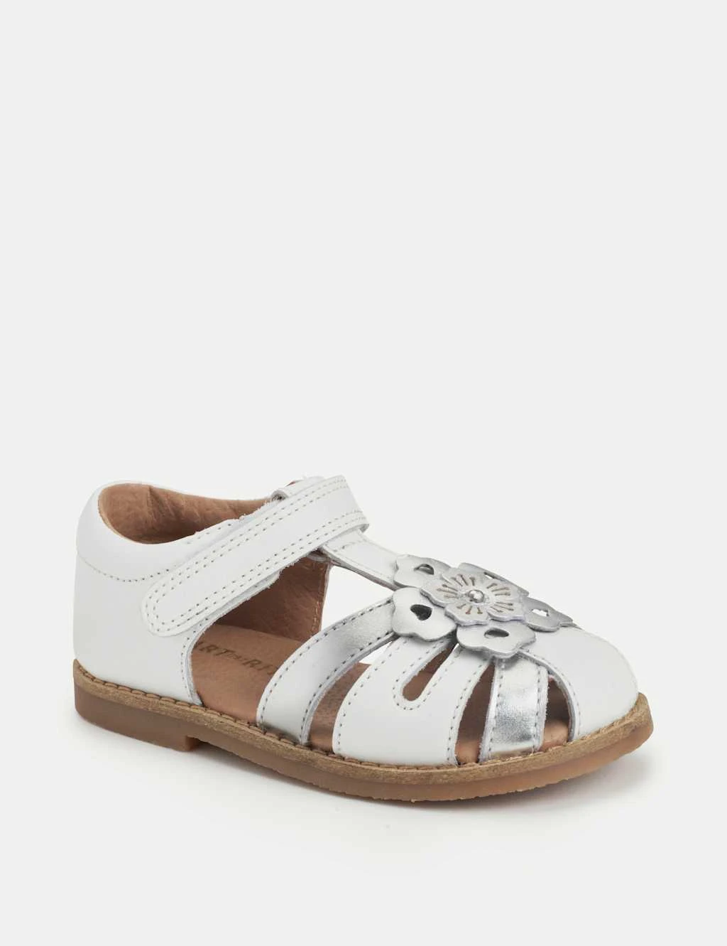 Kids' Schoolwear Leather Riptape Sandals (3 Small - 8 Small) 12 Kids' Schoolwear Leather Riptape Sandals (3 Small - 8 Small) - Image 10