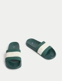 Kids' Textured Sliders (1 Large - 7 Large) 31 Kids' Textured Sliders (1 Large - 7 Large) -School Uniform Store kids textured sliders 1 large 7 large 1 8