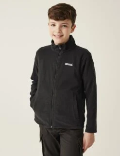 Regatta King II Funnel Neck Zip Fleece (3-13 Yrs) -School Uniform Store king ii funnel neck zip fleece 3 13 yrs 1 18