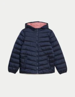 Padded Hooded Jacket (6-16 Yrs) -School Uniform Store padded hooded jacket 6 16 yrs 1 3